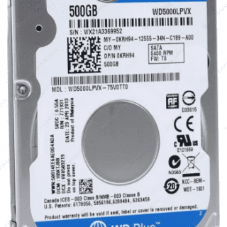 Ổ cứng 500GB  gắn trong WD