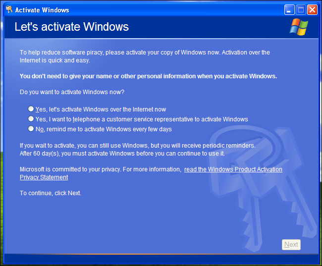 Kích hoạt Windows hoạt động như thế nào ?
