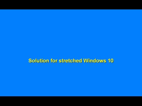 Sửa lỗi hiển thị trên Windows 10