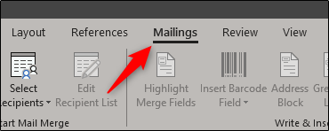 mailings-tab
